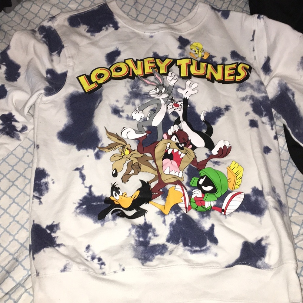 A looney tunes sweat shirt